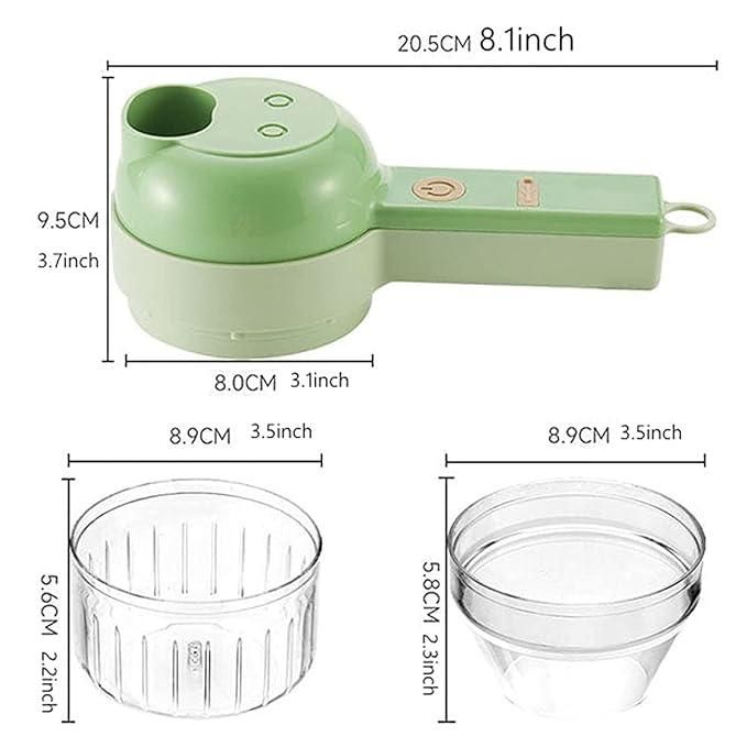 4-in-1 Electric Veggie Cutter