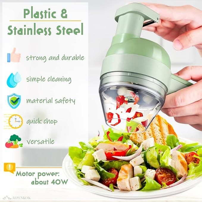 4-in-1 Electric Veggie Cutter