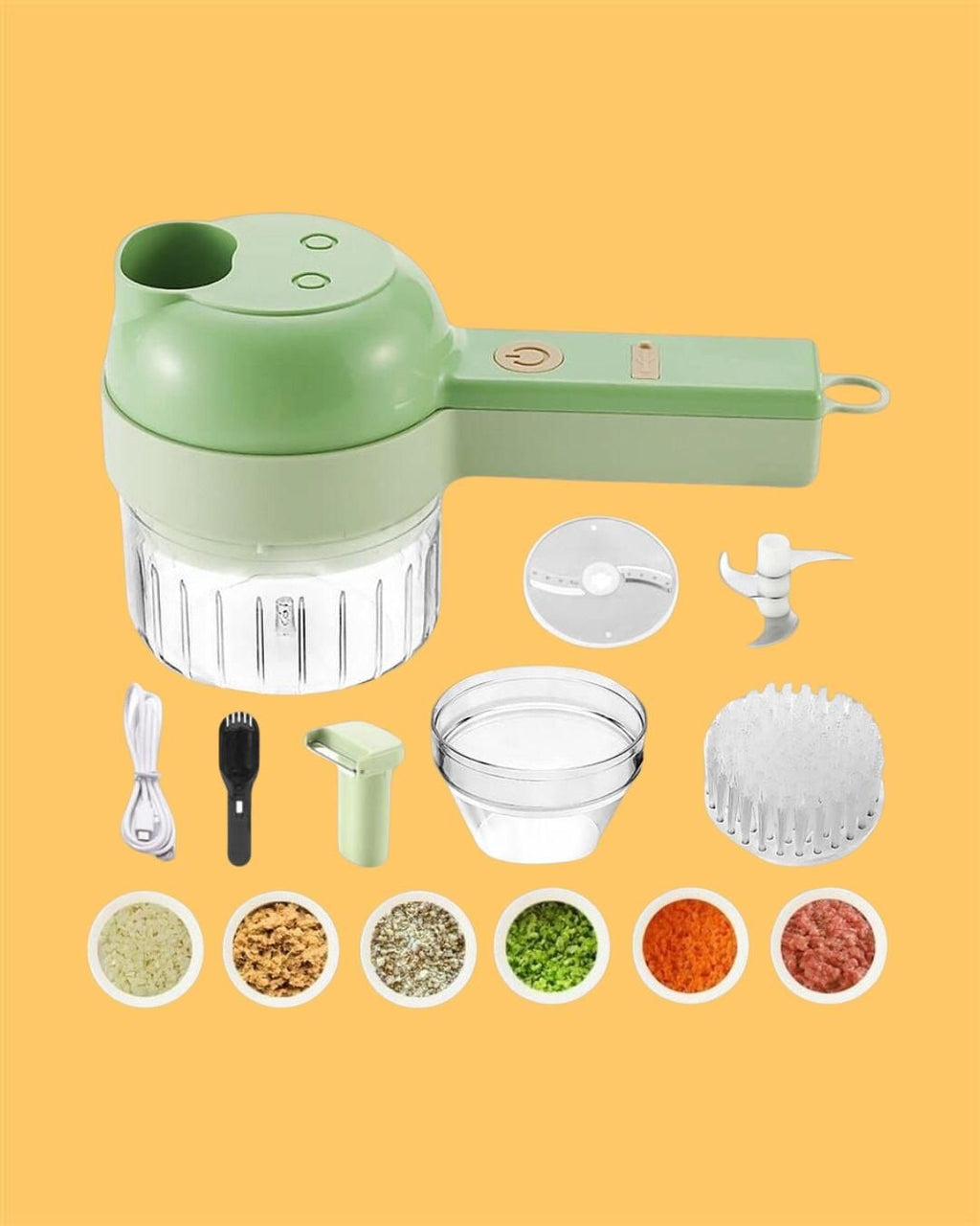 4-in-1 Electric Veggie Cutter