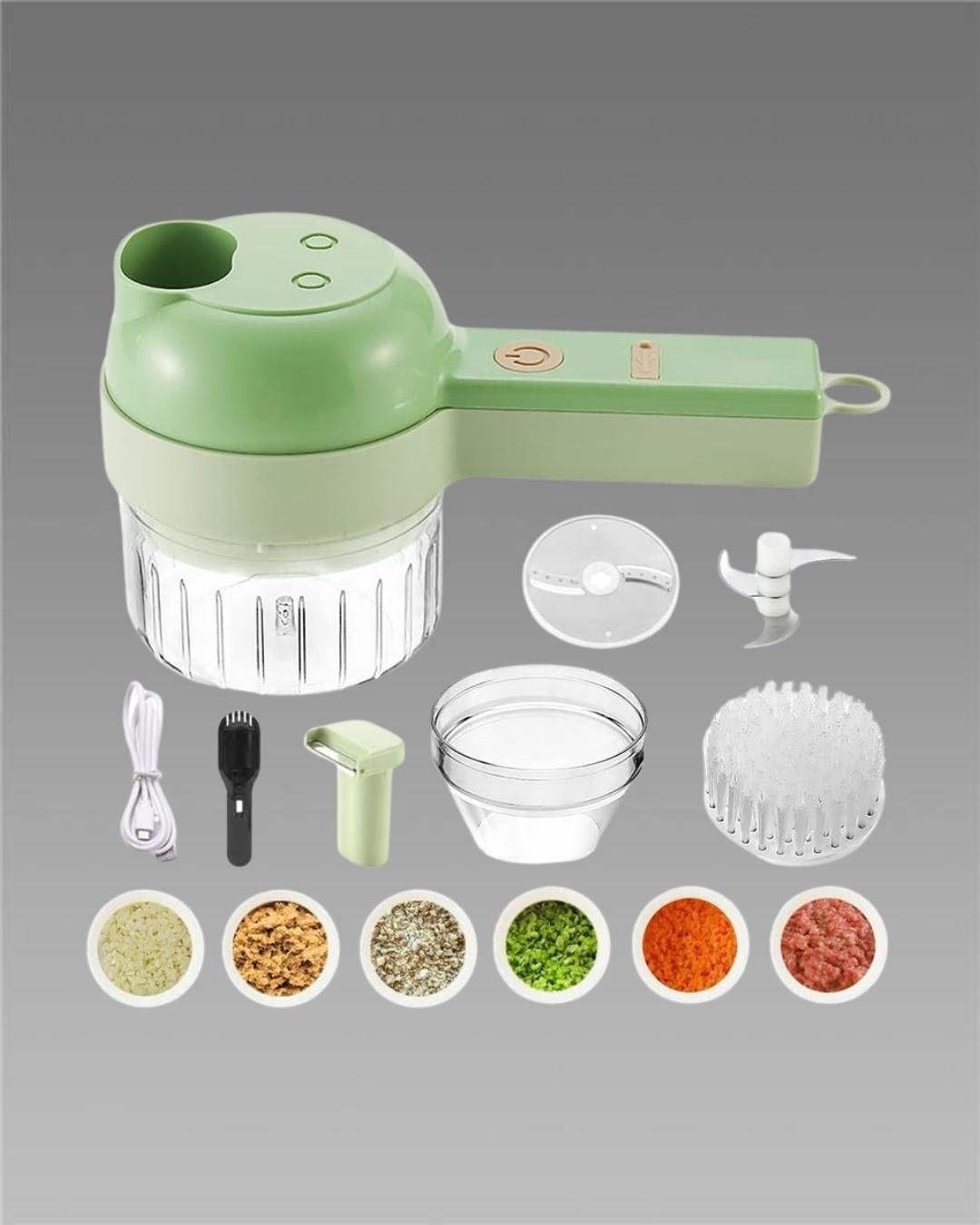 4-in-1 Electric Veggie Cutter