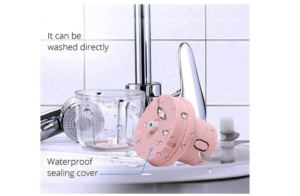 Electric Mini Garlic & Vegetable Chopper (250ml)