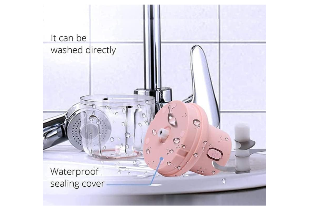 Electric Mini Garlic & Vegetable Chopper (250ml)